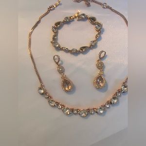 Givenchy Rose Gold Crystal Set